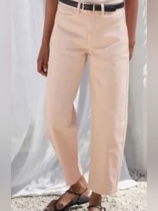 AYR Denim - AYR PEACH CROPPED BARREL STRETCH JEANS The Beat Drop